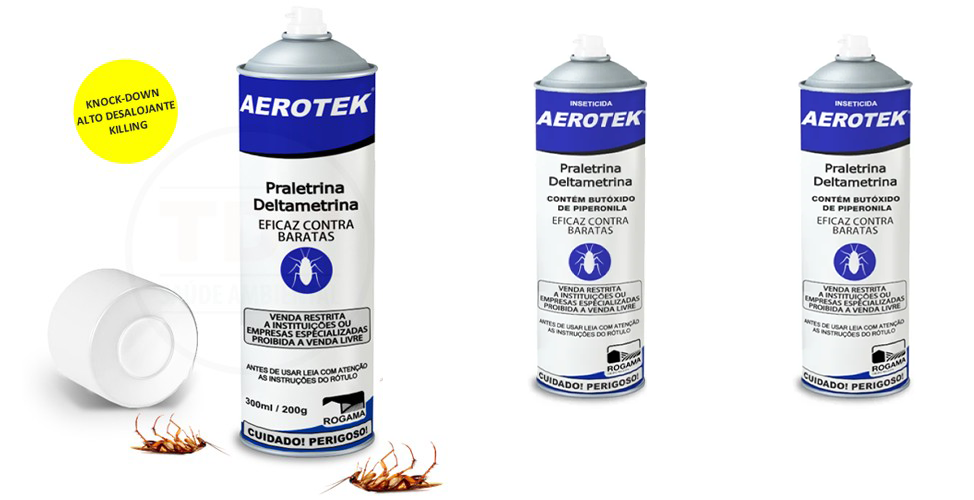 AEROTEK 300 ML KIT COM 3 AEROSSOL AEROTEK DE 300ML World ddtiza 