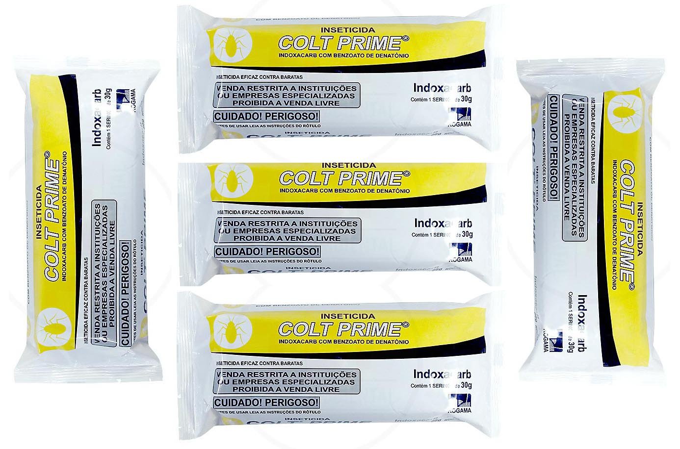 GEL PARA BARATAS KIT COM 5 COLT PRIME 30G World ddtiza 